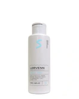 LORVENN Șampon pentru păr creț și deteriorat Frizz Free, 100 ml