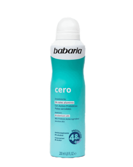Babaria Дезодорант-спрей Zero, 200 мл