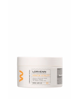 LORVENN Восстанавливающая маска для волос Keratin Vitality Mask, 500 мл