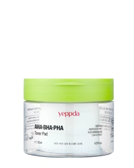 Yeppda Обновляющие тонер-пэды AHA-BHA-PHA, 60 шт
