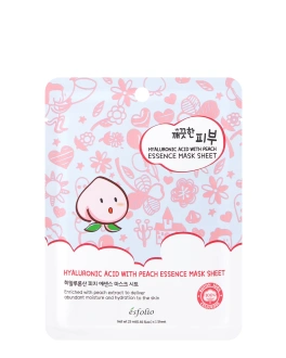 Esfolio Тканевая маска для лица Pure Skin Hyaluronic Acid with Peach, 1 шт