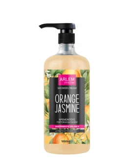 Farcom Крем-гель для душа Arlem Orange and Jasmine, 1000 мл