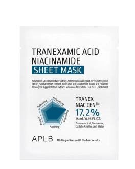 APLB Mască din țesătură Tranexamic Acid Niacinamide, 1 buc