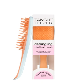 TT Peria de păr mini-format The Ultimate Detangler Mini Sweet Orange and Ice Blue
