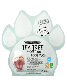 Esfolio Увлажняющая маска для ног увлажняющая с экстрактом чайного дерева Tea Tree Moisture Foot Mask, 1 шт
