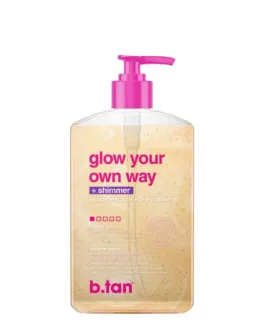b.tan Шиммер-автозагар Glow Your Own Way Shimmer, 473 мл
