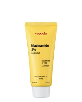 Yeppda Осветляющий пилинг-скатка для лица Niacinamide 3%, 100 мл