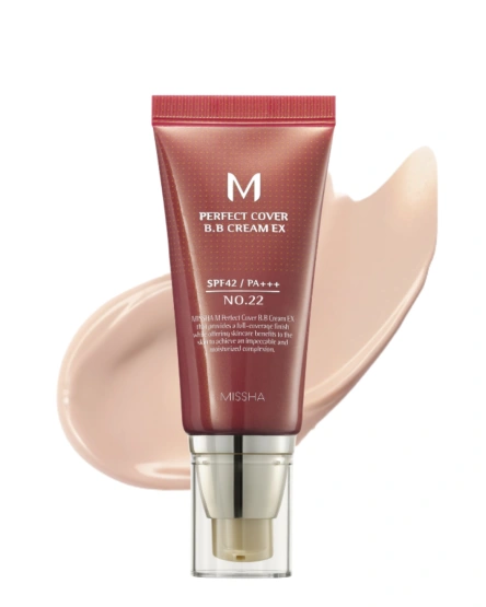 MISSHA BB-cream M Perfect Cover EX SPF 42 PA+++, 50 ml