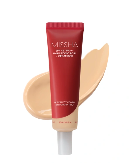 Missha Cremă BB multifuncțională M Perfect Cover BB Cream Pro, 50 ml