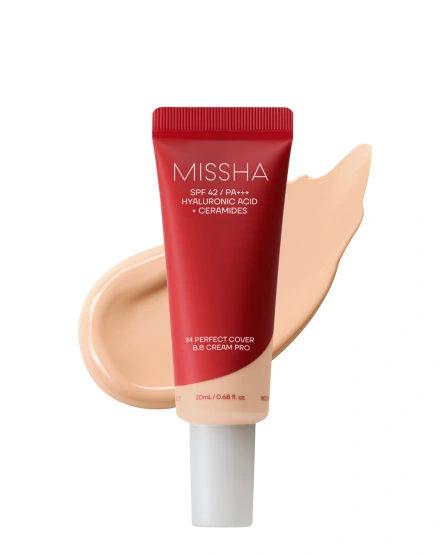 Missha Cremă BB multifuncțională M Perfect Cover BB Cream Pro, 20 ml