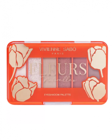 VS Палетка теней для век Fleurs Naturelles, 5 г