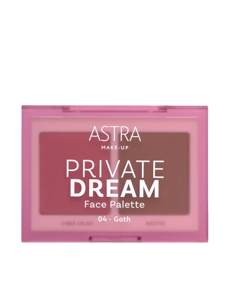 Astra Paletă pentru față Private Dream, 7 g