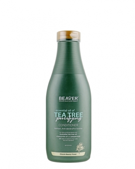 BEAVER Balsam calmant pentru păr Tea Tree Purifying