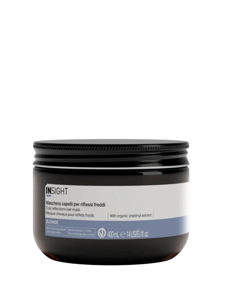 Insight Mască iluminantă pentru nuanțele reci de blond Blonde Cold Reflections