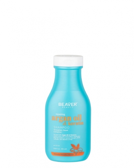 BEAVER Șampon regenerant pentru păr Argan Oil and Keratin