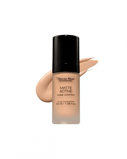 Pierre Rene Fond de ten fluid mat Matte Active Fluid Foundation, 30 ml