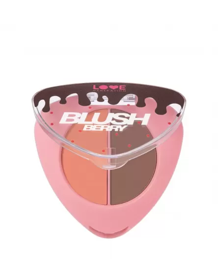 LG Палетка для контуринга лица Blushberry, 6 г 