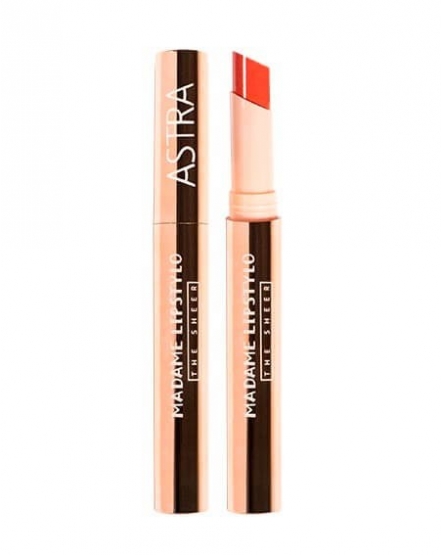 Astra Помада для губ Madame Lipstylo The Sheer, 3 г