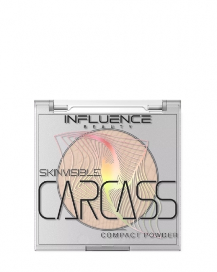 Influence Компактная пудра Skinvisible Carcass, 4.2 г