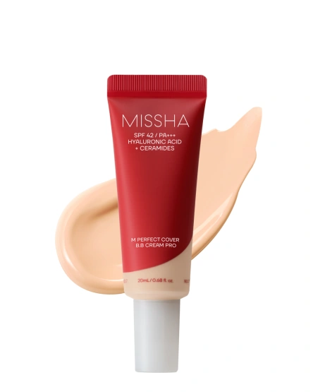 Missha Cremă BB multifuncțională M Perfect Cover BB Cream Pro, 20 ml