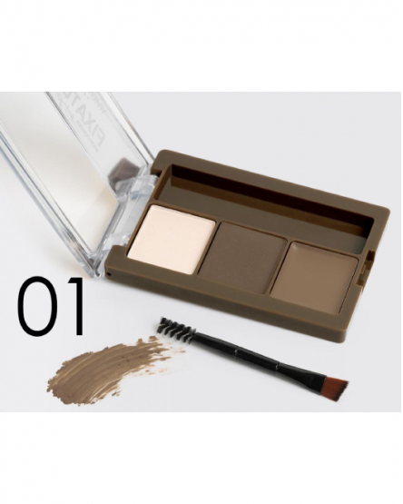 VS Paletă pentru sprâncene Fixateur Brow Powder Superb, 4 gr