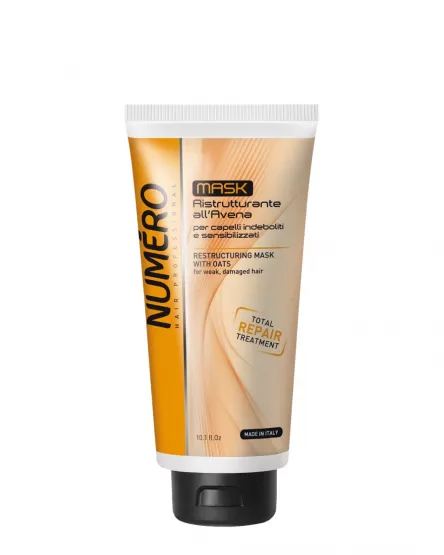 Brelil Восстанавливающая маска для волос Numero Oat
