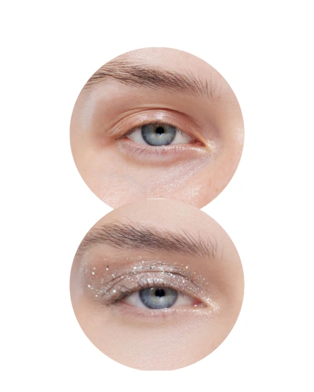 Influence Beauty Fard de pleope cu sclipici Gl1tch, 2 g