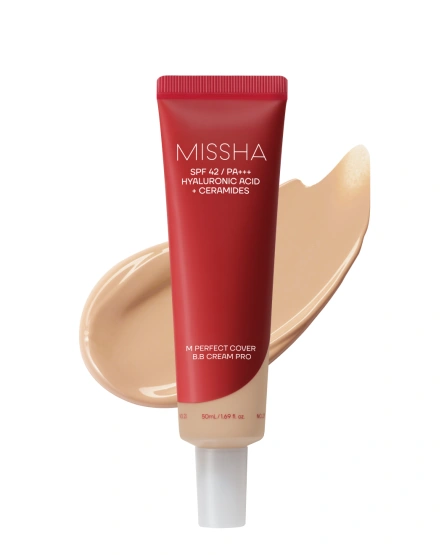 Missha Cremă BB multifuncțională M Perfect Cover BB Cream Pro, 50 ml