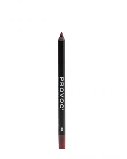 Provoc Полуперманентный гелевый карандаш для губ Gel Lip Liner, 1.2 г