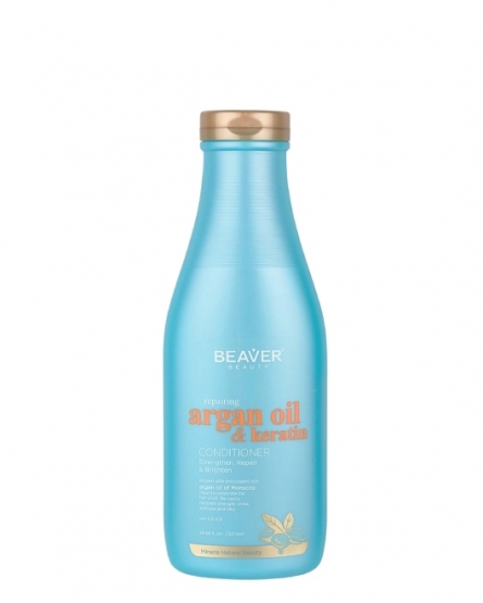BEAVER Восстанавливающий кондиционер для волос Argan Oil and Keratin