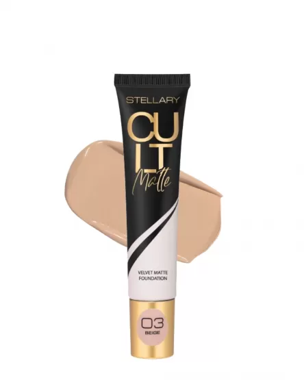 Stellary Матирующий тональный крем Cult Matte, 25 мл