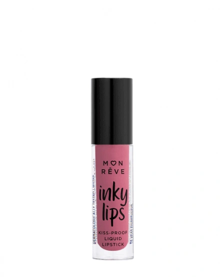 MON REVE Ruj de buze Inky Lips, 4 ml