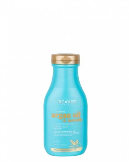 BEAVER Восстанавливающий кондиционер для волос Argan Oil and Keratin