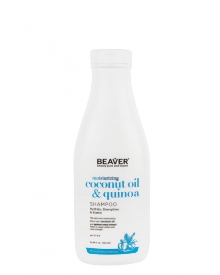 BEAVER Șampon netezitor pentru păr Coconut Oil and Quinoa