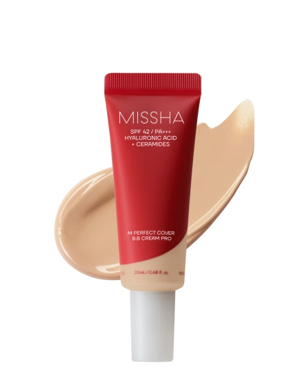 Missha Cremă BB multifuncțională M Perfect Cover BB Cream Pro, 20 ml