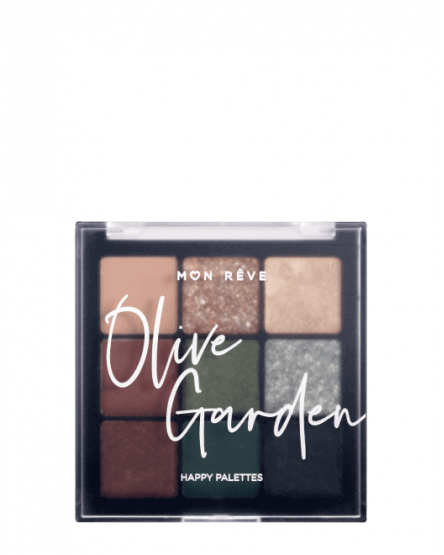MON REVE Paletă de farduri Happy Palettes, 15 gr