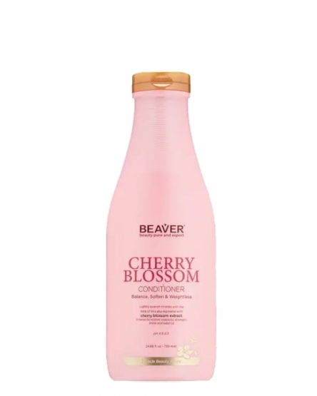 BEAVER Balsam echilibrant pentru păr Cherry Blossom