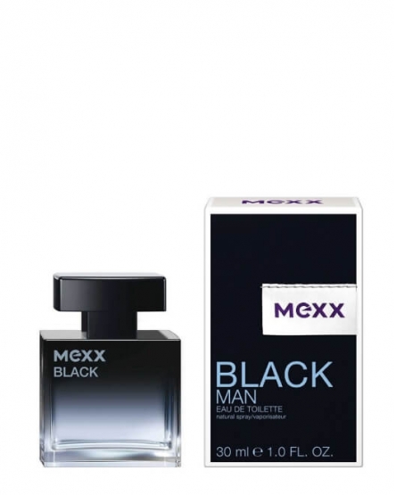 Mexx Apă de toaletă pentru bărbați Black for Him EDT, 30 ml