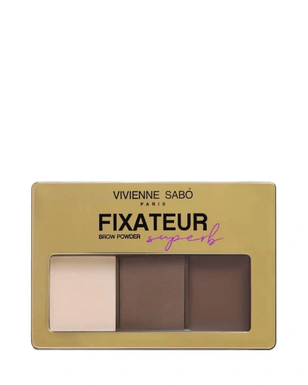 VS Палетка для бровей Fixateur Brow Powder Superb, 4 г