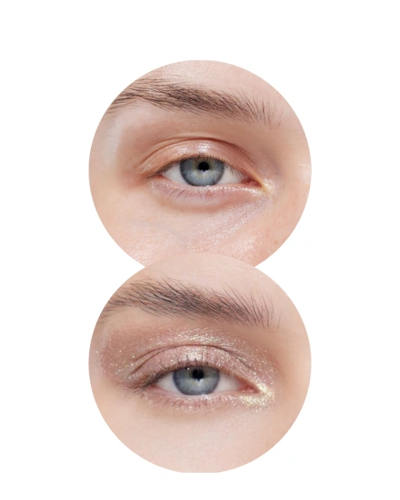 Influence Beauty Fard de pleope cu sclipici Gl1tch, 2 g