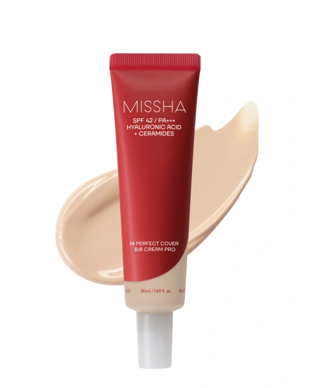 Missha Cremă BB multifuncțională M Perfect Cover BB Cream Pro, 50 ml