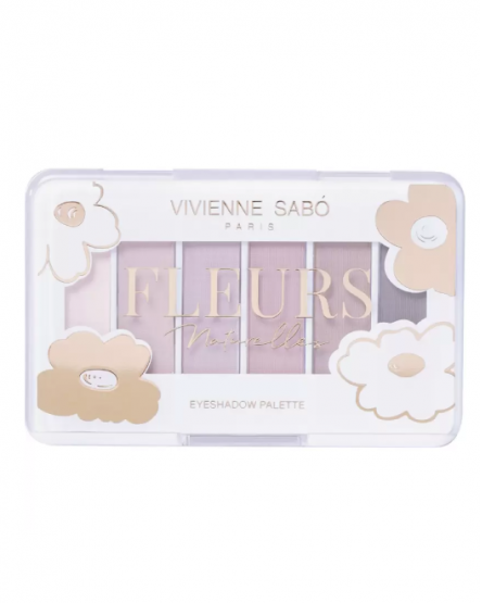 VS Палетка теней для век Fleurs Naturelles, 5 г
