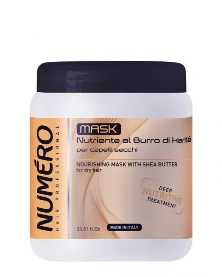 Brelil Mască nutritivă pentru păr uscat Numero Nourishing
