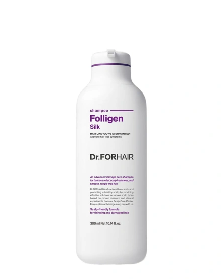 Dr.FORHAIR Бессульфатный шампунь для волос Folligen Silk
