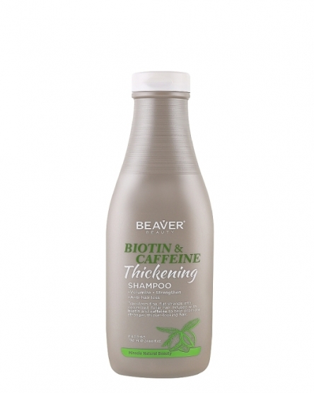BEAVER Шампунь против выпадения волос Biotin and Caffeine