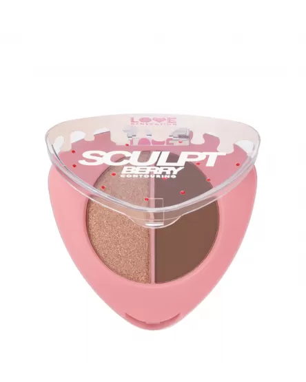 LG Палетка для контуринга лица Sculptberry, 6 г 