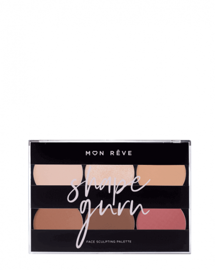 MON REVE Paletă de sculpting Shape Guru, 24 gr
