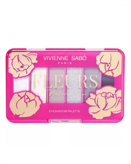 VS Палетка теней для век Fleurs Naturelles, 5 г