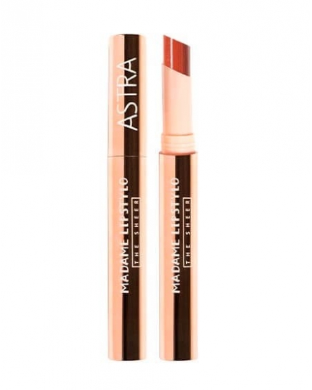 Astra Помада для губ Madame Lipstylo The Sheer, 3 г