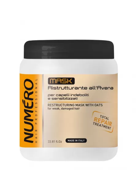 Brelil Восстанавливающая маска для волос Numero Oat